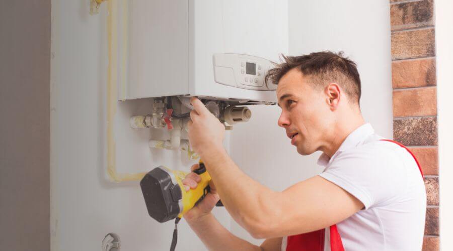 Local water heater installation in Springbrook, IA